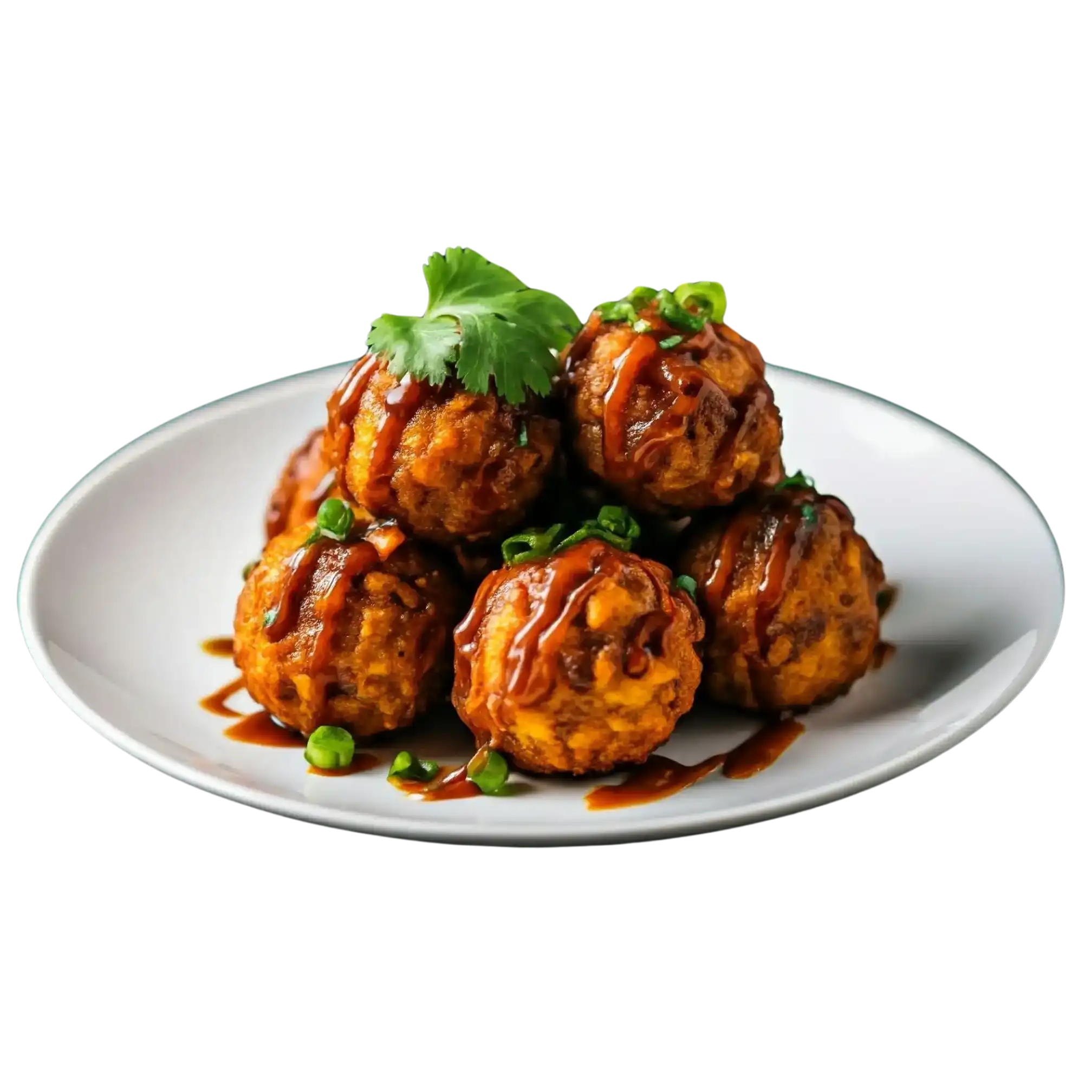 Veg Ball Manchurian at Athidi Indian